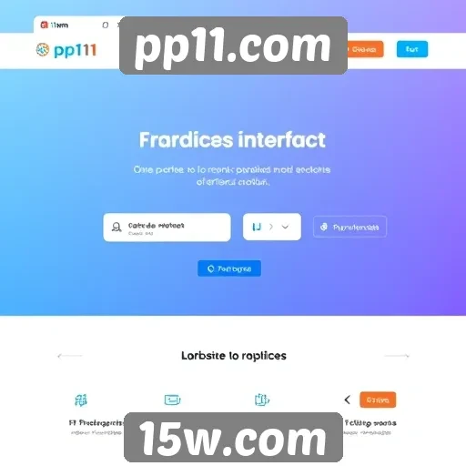 Análise da interface do site pp11
